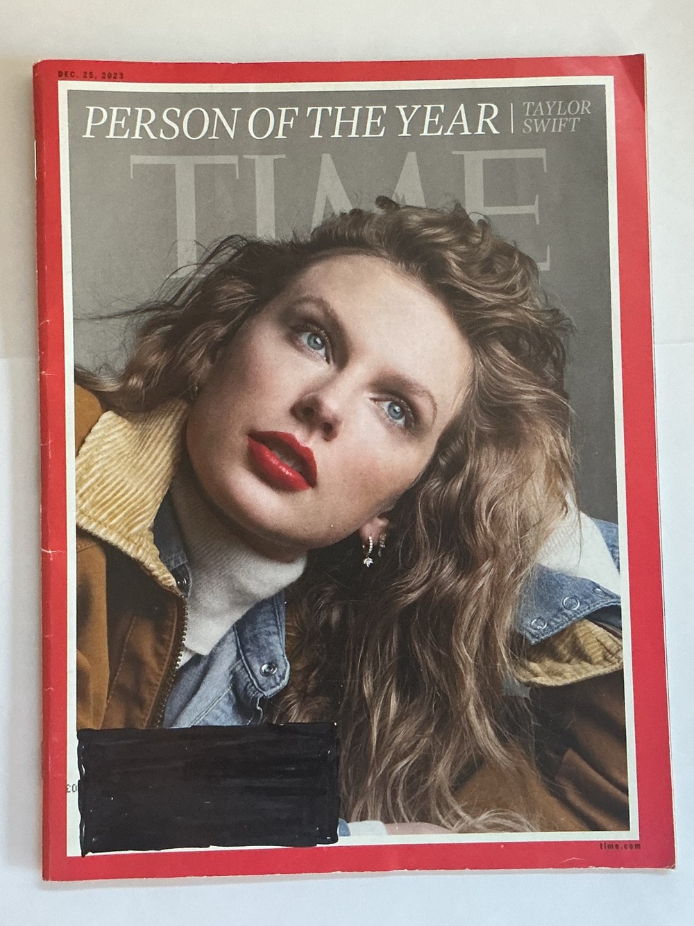 Taylor Swift, Time Magazine Person of the Year, Dec 2023